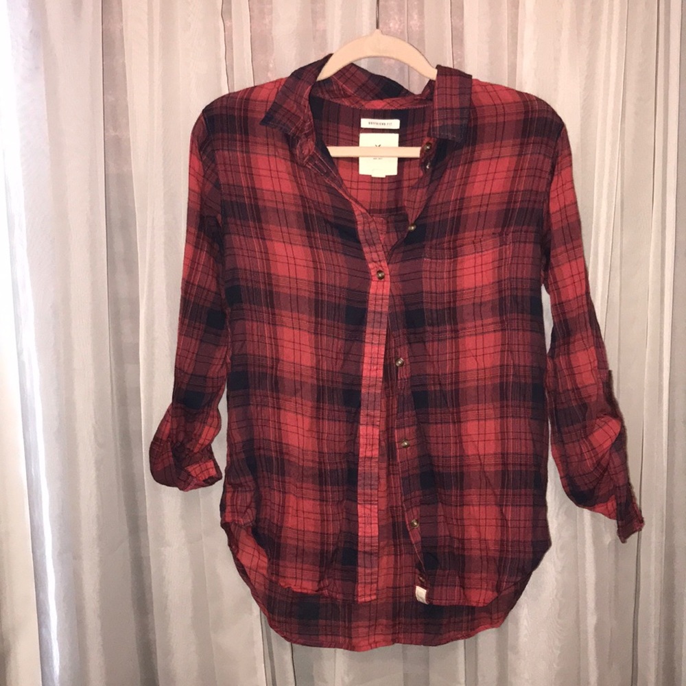 American Eagle Plaid shirt